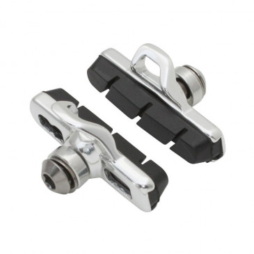 BRAKE PADS FOR ROAD BIKE- "CARTRIDGE" NEWTON CAMPAGNOLO TYPE -ALUMINIUM- (1 PAIR)