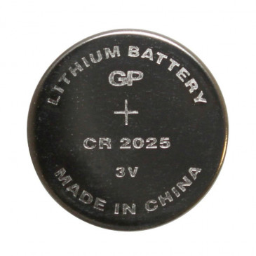 BATTERY CR2025 3V P2R (SOLD PER UNIT)