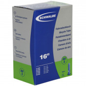 CHAMBRE A AIR VELO 16 x 1.75-2.50 SCHWALBE VALVE STANDARD (47-62x305) (AV3)