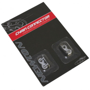 CONNECTOR FOR BICYCLE CHAIN- 1/3 SPEED. NEWTON "NO RUST" COMPATIBLE SRAM (BLISTER PACK PER 2)