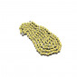 CHAIN FOR MOTORBIKE ON ROAD YBN 420 REINFORCED -YELLOW- 134 LINKS