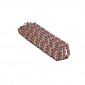 CHAIN FOR MOTORBIKE ON ROAD YBN 420 REINFORCED - RED - 134 LINKS