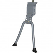 CENTER STAND FOR BICYCLE - DOUBLE LEG- P2R 24-28" REINFORCED - ADJUSTABLE - ALUMINIUM - SILVER 3700948041031