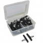 PORTE PATIN FREIN VTT A VIS DEPORTE NEWTON 72mm NOIR (COFFRET DE 25 PAIRES) 3700948073896