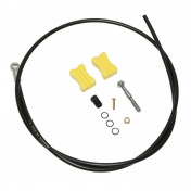 DURITE SHIMANO POUR FREIN A DISQUE ROUTE 1000MM AVEC EMBOUT BH59 NOIR - GAINE HYDRAULIQUE BR-R785 / ULTEGRA 6800 DEORE/ALIVIO/ALTUS 4524667637448