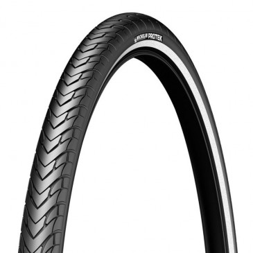 TYRE FOR URBAN/TREKKING BIKE 700 X 35 MICHELIN PROTEK BLACK REINFORCED-RIGID (35-622) - REFLECTIVE