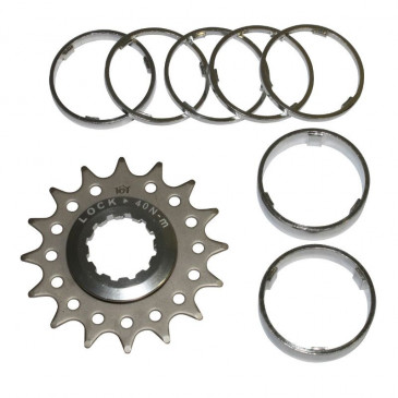 ADAPTER KIT FOR 16 teeth SPROCKET ON SHIMANO TYPE CASSETTE BODY (WITH SPACERS) 3700948042298