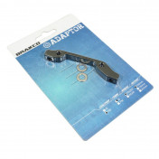 ADAPTATEUR FREIN A DISQUE VTT AVANT BRAKCO DISQUE 160 mm ETRIER POST-MOUNT SUR FOURCHE INTERNATIONAL 3700948151525