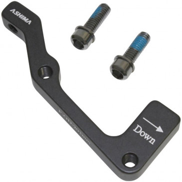 ADAPTATEUR FREIN A DISQUE VTT ARRIERE BRAKCO DISQUE 203mm ETRIER POST-MOUNT SUR CADRE INTERNATIONAL 4712831651400