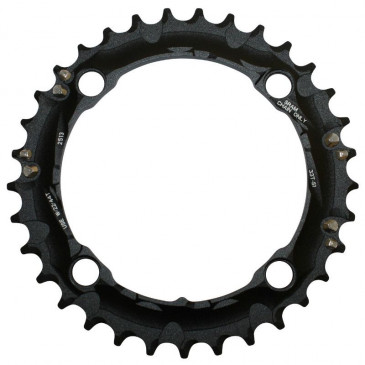 PLATEAU VTT 4BRA D.104 POUR SRAM DOUBLE/TRIPLE ORIGINE 33DTS NOIR POUR 2/3x10V. 0710845660597