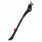 BEQUILLE VELO LATERALE AVEC PLAQUE P2R 24-29" RENFORCE REGLABLE SANS OUTIL ALU NOIR 3700948040058
