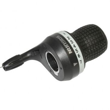 MANETTE VTT P2R DROITE GRIPSHIFT INDEXE 7V. - POIGNEE TOURNANTE 3700948083901