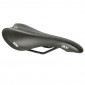 SELLE NEWTON ROUTE/VTT ZENA NOIR DECO NOIR/VERT 272x140mm RAIL ACIER NOIR 3700948117217