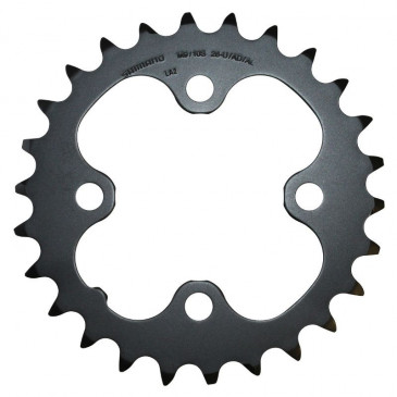 PLATEAU VTT 4BRA D.64 POUR SHIMANO DEORE M590 TRIPLE 26DTS INTERIEUR ORIGINE 9V. 4524667360261