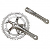 CHAINSET FOR ROAD BIKE- SUNRACE R80 - 8/9 Speed -SILVER- 170mm 52-42 (TAPERED SQUARE) 4710944231182