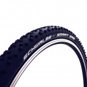 TYRE FOR MTB - 27.5 X 2.10 SCHWALBE SMART SAM ADDIX - BLACK-RIGID-REFLECTIVE- (54-584) (650B)