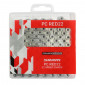 CHAINE VELO 11V. ROUTE SRAM PC RED 22 GRIS 114 MAILLONS 0710845727627