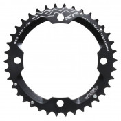 CHAINRING FOR MTB-FOR DOUBLE- 38T. Ø120 -4 arms- FOR SRAM X0-XX OUTER BLACK -ALUMINIUM- MICHE 8056772579406