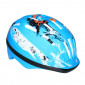 CHILD BIKE HELMET- NEWTON GRAFF BLUE -WITH LOCK SYSTEM- SIZE 44-48 (SOLD IN BOX)