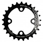 CHAINRING FOR MTB-FOR TRIPLE/DOUBLE 25T. Ø64 "INNER" BLACK MICHE -4 ARMS- 8058258290843