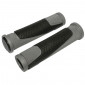 HAND GRIPS FOR MTB- NEWTON DUAL COMPOUND- GREY/BLACK L130mm (PAIR) 3700948073377