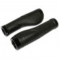 POIGNEE CITY/VTT NEWTON ERGONOMIQUE BI-MATIERE NOIR DOUBLE COLLIER CHC L140mm (PAIRE) 3700948073285