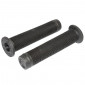 HAND GRIPS FOR BMX- BLACK WITH RING- SUPER COMFORT L140 mm (PAIR) 6438534001479