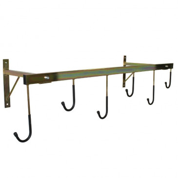 PRESENTOIR/SUPPORT VELO MURAL OFFICINE PAROLIN POUR 6 VELOS FIXATION SUR ROUE (126x45cm) -GIST- 8013271011806