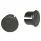 HANDLEBAR END PLUG- FOR ROAD BIKE- VELOX BLACK (PAIR ON CARD) 3660429514044