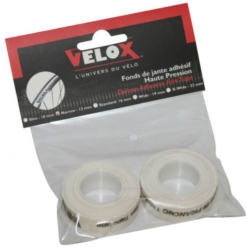 FOND DE JANTE VELOX TRESSE ADHESIF EN 13mm LONGUEUR 2M (2 PIECES SUR CARTE) 3660429677114