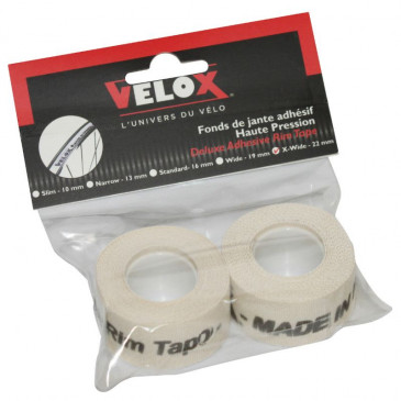 FOND DE JANTE VELOX TRESSE ADHESIF EN 22mm LONGUEUR 2M (2 PIECES SUR CARTE) 3660429607111