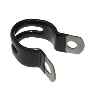 MOUNTING CLAMP FOR PANNIER RACK P2R ALUMIIUM BLACK Ø. 20MM (pack OF 10)
