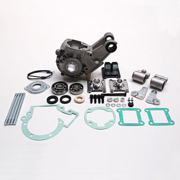 CARTER MOTEUR CYCLO POLINI POUR PEUGEOT 103 SPX-RCX (AVEC SUPPORT MOTEUR INTEGRE) (COMPLET) 8054705040962