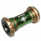 BOTTOM BRACKET CUPS-FOR ROAD BIKE- FSA MEGA EVO386 FOR CARBON/-ALUMINIUM FRAMES - WIDE: 68 - BSC THREADED - 30mm AXLE 