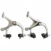 BRAKE CALIPER- FOR ROAD BIKE/FIXIE NEWTON -ALUMINIUM- SILVER FOR 700 WHEEL (PAIR) 3700948070956