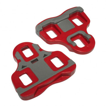 PEDAL CLEAT NEWTON TYPE LOOK KEO RED DUAL-MATERIAL - ANGLE 6°(PAIR)