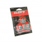 CALE PEDALE NEWTON TYPE LOOK KEO ROUGE BI-MATIERE ANGLE 6°(PAIRE) 3700948069370