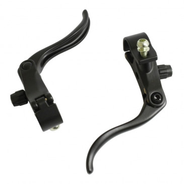 BRAKE LEVERS SET- FOR ROAD BIKE- CROSS TOP LEVERS - NEWTON BLACK Ø 22.2 (PAIR)