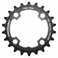 PLATEAU VTT 4BRA D.64 STRONGLIGHT 22DTS INTERIEUR TRIPLE NOIR ALU 7075 COMPATIBLE XTR M960 - EPAISSEUR 4mm 3700223705962
