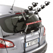 BICYCLE RACK- REAR MOUNTING- P2R ARIANE 6 STRAPS- FOR 3 BIKES - MADE IN France- APPROVED CE - MAX LOAD 45KGS (100% HIGH END PRODUCTION) 3234640001166