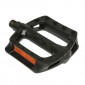 PEDALE BMX NEWTON RESINE NOIR 9/16" ROULEMENT DU (PAIRE SUR CARTE) 3700948072110