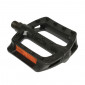 PEDALE BMX NEWTON RESINE NOIR 1/2" ROULEMENT DU (PAIRE SUR CARTE) 3700948072103