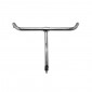 HANDLEBAR- FOR URBAN BIKE- ERGOTEC HOLLAND WITH QUILL STEM Ø22 STEEL CHROME W525mm 4016538017737