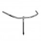 HANDLEBAR- FOR URBAN BIKE- ERGOTEC HOLLAND BUGEL WITH QUILL STEM Ø22 STEEL CHROME W565mm