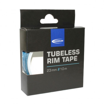 FOND DE JANTE ATELIER ADHESIF CONVERSION VTT TUBETYPE EN TUBELESS SCHWALBE 23mm (ROULEAU 10m) 4026495762885