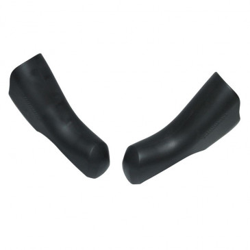 SHIFTER LEVER HOODS- SHIMANO ULTEGRA ST-6800 BLACK (PAIR) 4524667390107