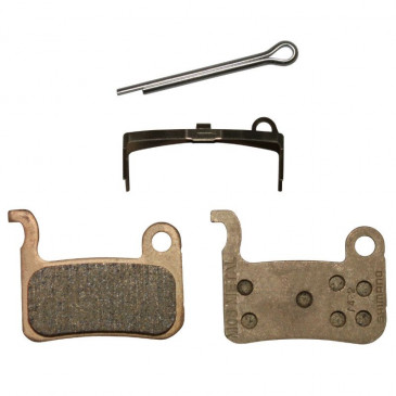 DISC BRAKE PADS- FOR MTB- FOR SHIMANO XTR M975/XT M775/M665 METAL (SHIMANO)- SEE ON SALES PITCH FOR MORE APPLICATIONS.