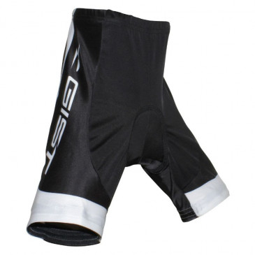 BIB SHORTS (For child) GIST - Coolmax bottom - Black/White 6/8 Y.O.