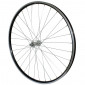 ROUE VTC PATIN 700 x 35 - 28" P2R AVANT ALU NOIR DOUBLE PAROI MOYEU ALU AXE PLEIN 0000000028639