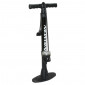FLOOR PUMP- NEWTON FPR3 STEEL-BLACK-RESIN BASE - SWITCH STYLE CONNECTION WITH PRESSURE GAUGE 11BARS VP/VS 3700948073469